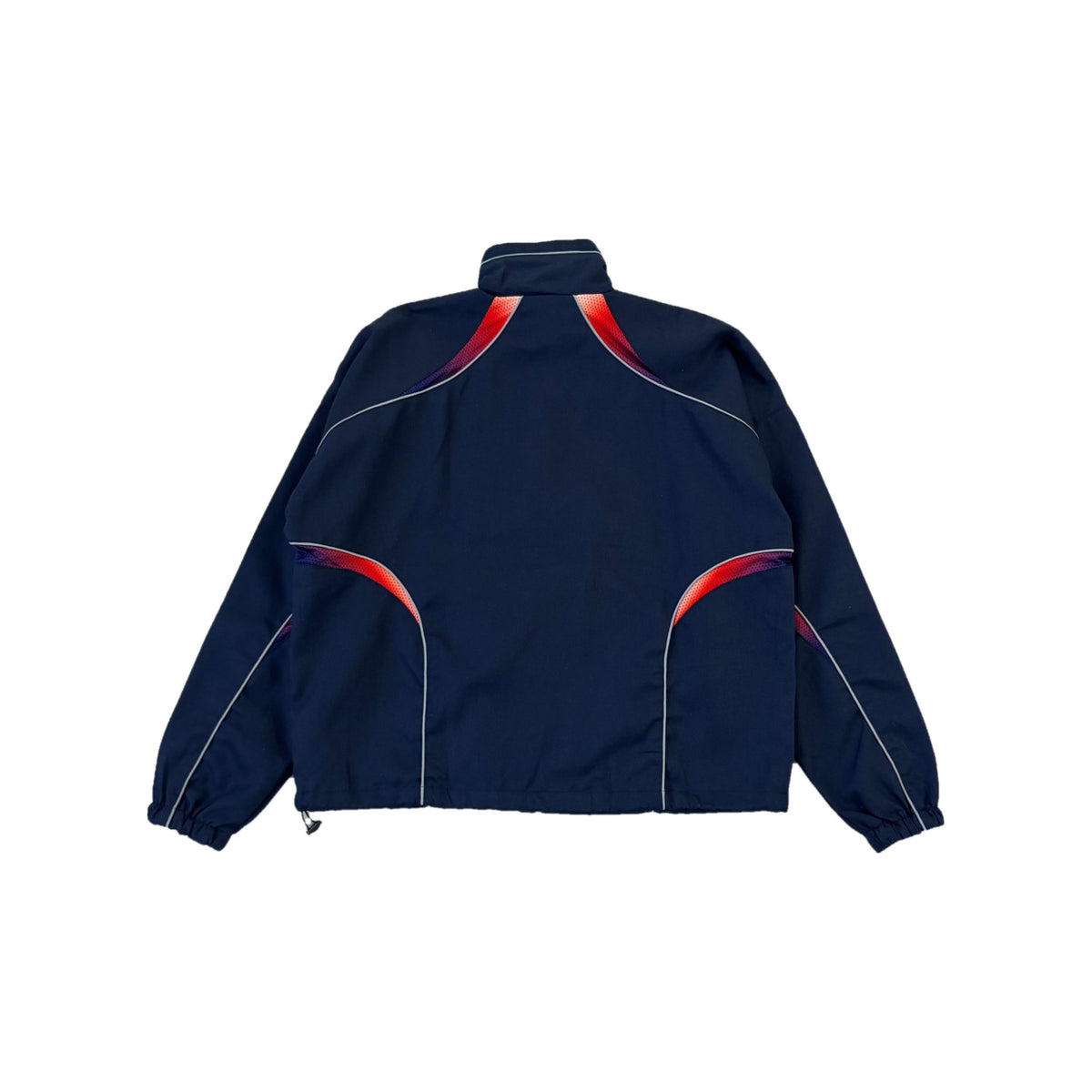 NAVY TRACK Jacket back