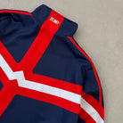 'ALL MIGHT' Track Jacket - collar and shoulder detail