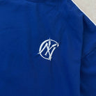 'ALL MIGHT' Boxy T (Navy) - chest embroidery detail