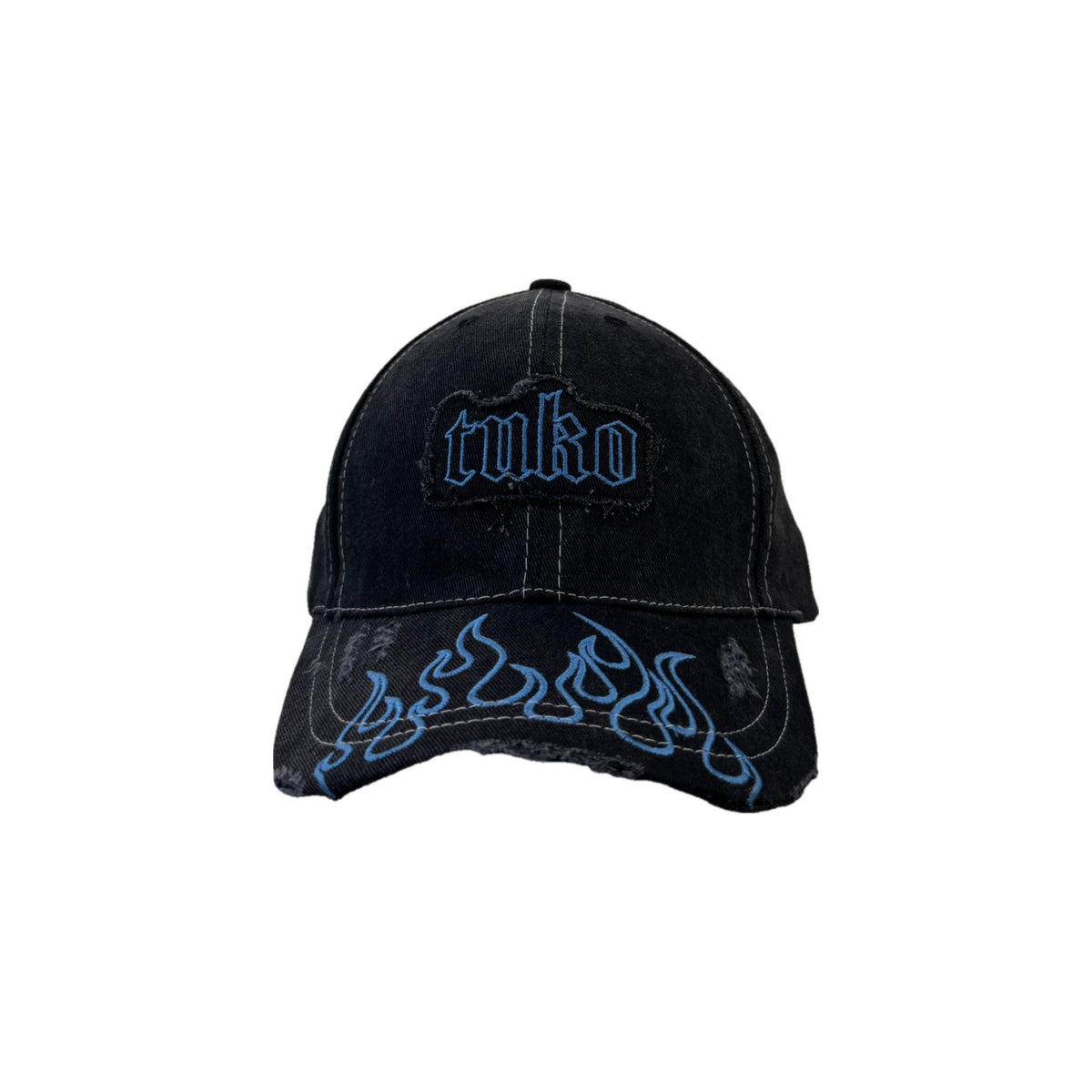 BLUE FLAME Cap front