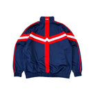 NAVY WHITE TRACK Jacket back