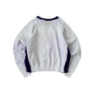 PURPLE C Knit back