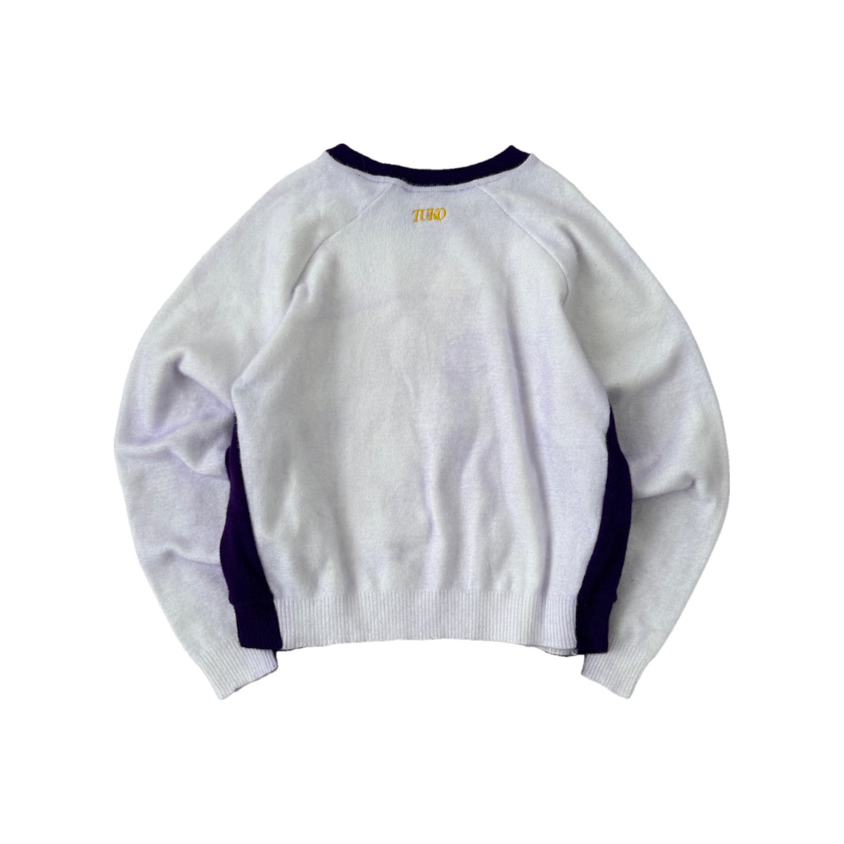 PURPLE C Knit back