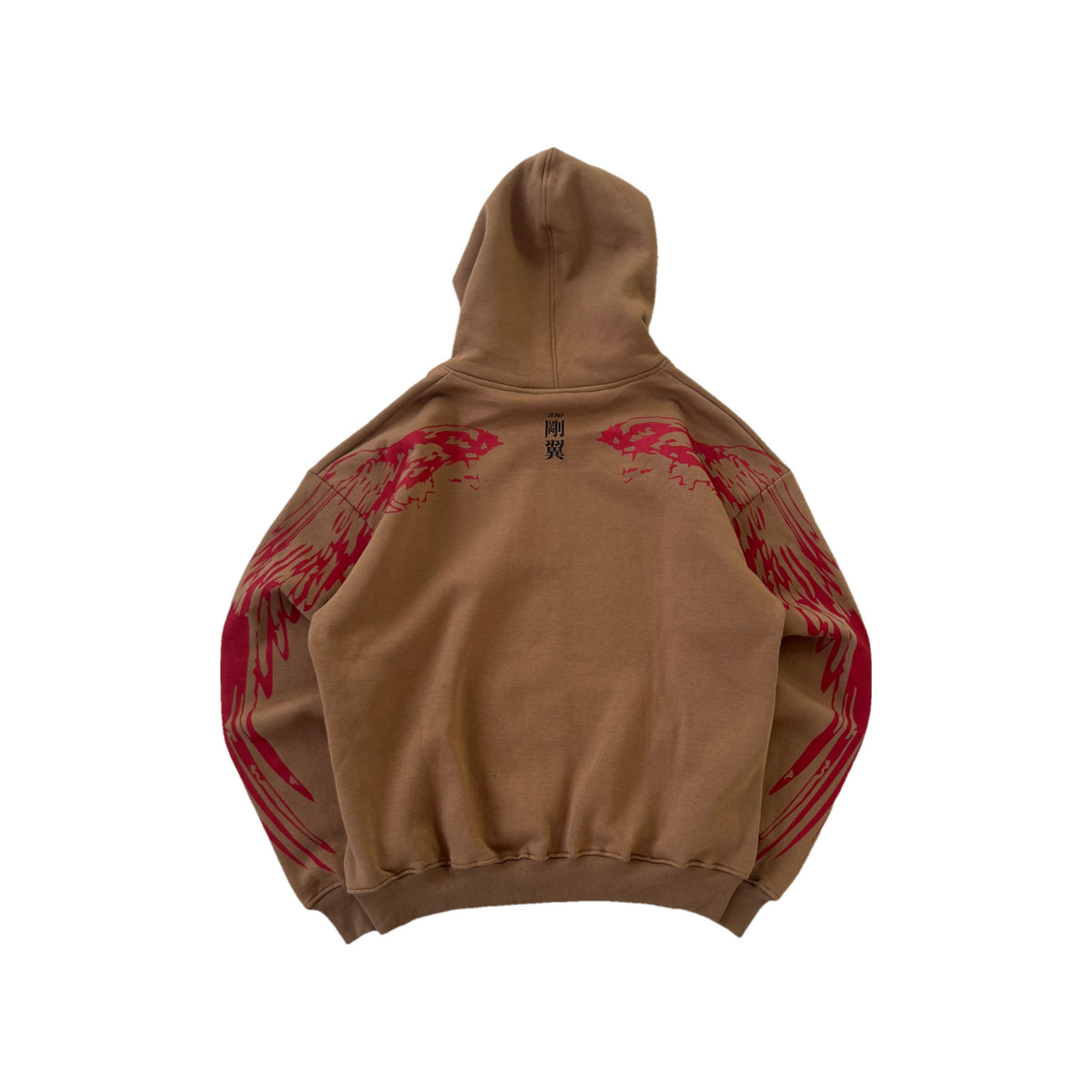 TAN WINGS Hoodie back