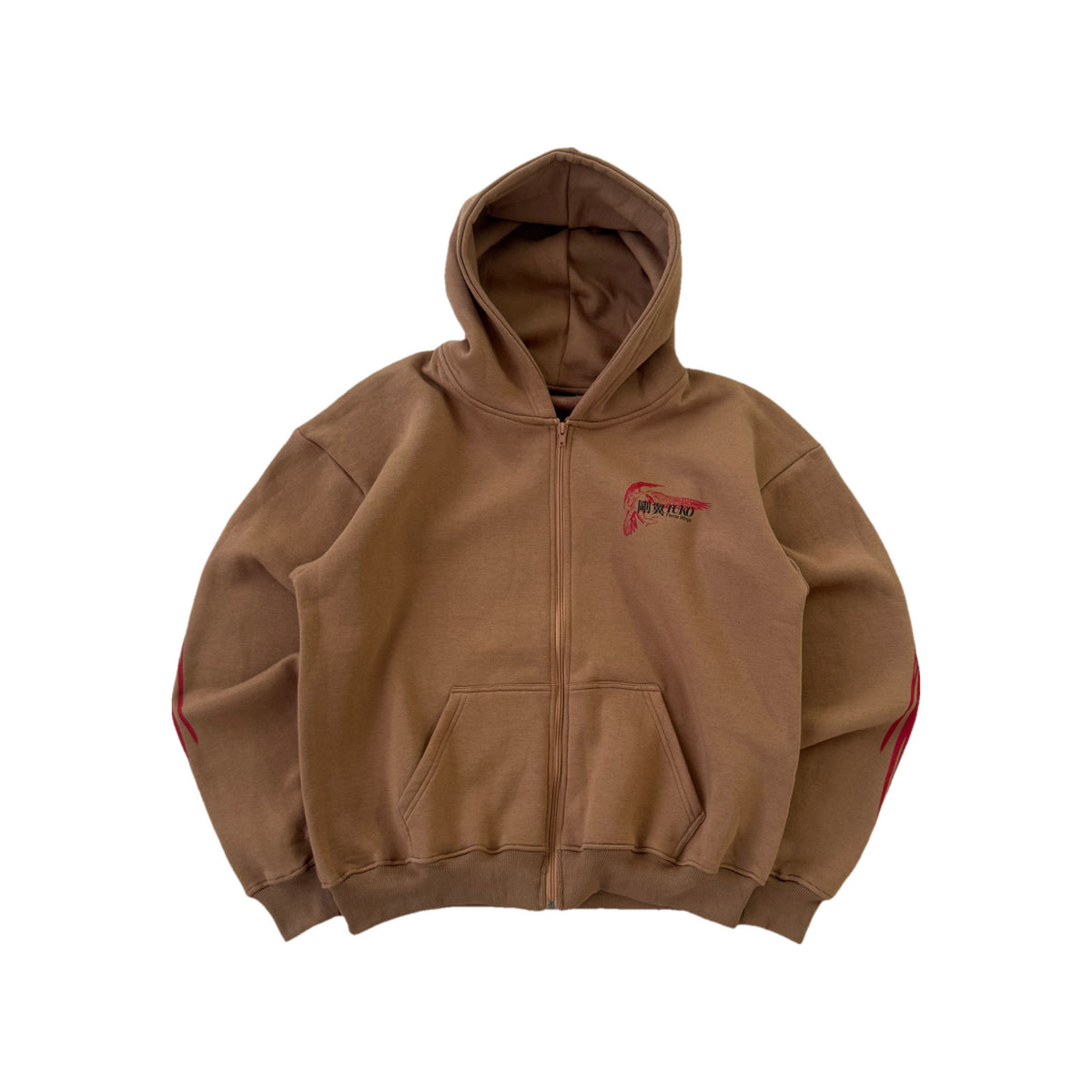 TAN WINGS Hoodie front